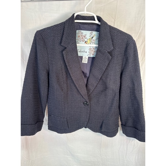 Anthropologie Jackets & Blazers - Anthropologie Tabitha Womens Sz 10 Blue Blazer